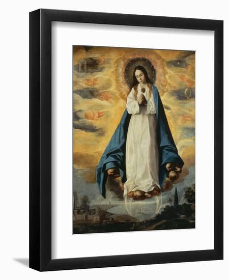 Immaculate Conception-Francisco de Zurbarán-Framed Giclee Print