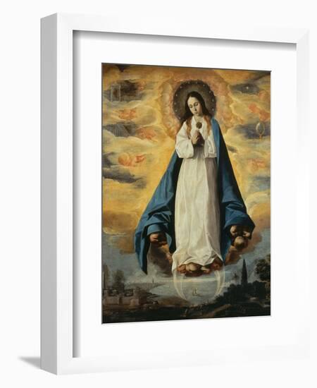 Immaculate Conception-Francisco de Zurbarán-Framed Giclee Print