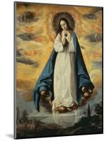 Immaculate Conception-Francisco de Zurbarán-Mounted Giclee Print