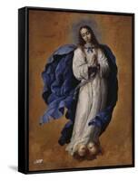 Immaculée Conception-Francisco de Zurbarán-Framed Stretched Canvas