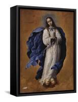 Immaculée Conception-Francisco de Zurbarán-Framed Stretched Canvas