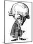 Immanuel Kant, Caricature-Gary Gastrolab-Mounted Photographic Print