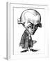 Immanuel Kant, Caricature-Gary Gastrolab-Framed Photographic Print