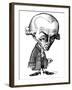 Immanuel Kant, Caricature-Gary Gastrolab-Framed Photographic Print