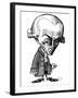 Immanuel Kant, Caricature-Gary Gastrolab-Framed Photographic Print