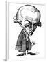 Immanuel Kant, Caricature-Gary Gastrolab-Framed Photographic Print