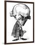 Immanuel Kant, Caricature-Gary Gastrolab-Framed Photographic Print