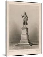 Immanuel Kant German Philosopher: Commemorative Statue in Konigsberg-E. Wagner-Mounted Art Print