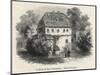 Immanuel Kant German Philosopher: His Home at Konigsberg, Germany-null-Mounted Art Print