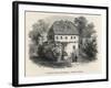 Immanuel Kant German Philosopher: His Home at Konigsberg, Germany-null-Framed Art Print