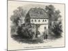 Immanuel Kant German Philosopher: His Home at Konigsberg, Germany-null-Mounted Art Print