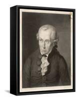 Immanuel Kant German Philosopher-null-Framed Stretched Canvas