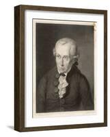 Immanuel Kant German Philosopher-null-Framed Photographic Print