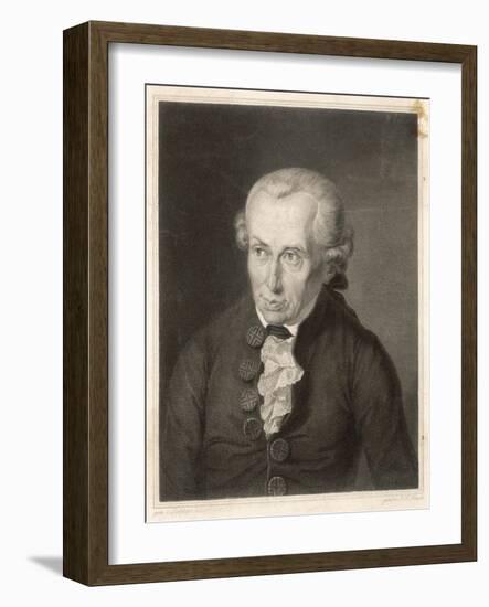 Immanuel Kant German Philosopher-null-Framed Photographic Print