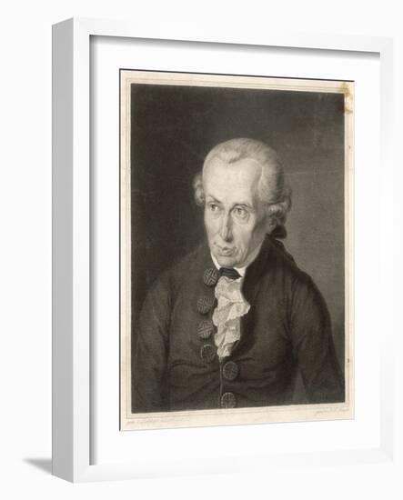 Immanuel Kant German Philosopher-null-Framed Photographic Print