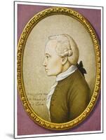 Immanuel Kant German Philosopher-Veit Hans-Mounted Art Print