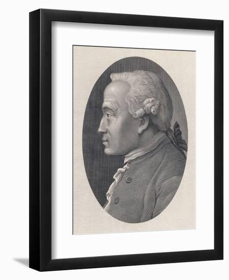 Immanuel Kant German Philosopher-null-Framed Art Print