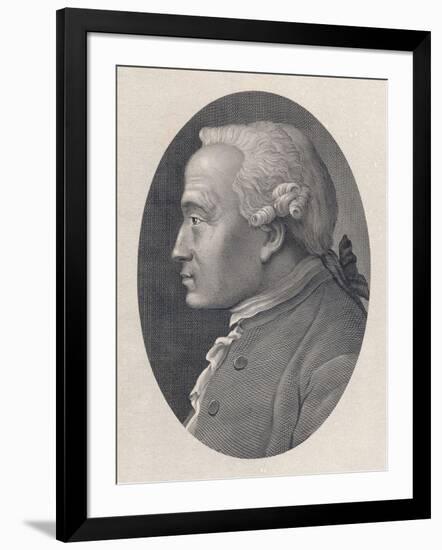 Immanuel Kant German Philosopher-null-Framed Art Print