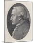 Immanuel Kant German Philosopher-null-Mounted Art Print