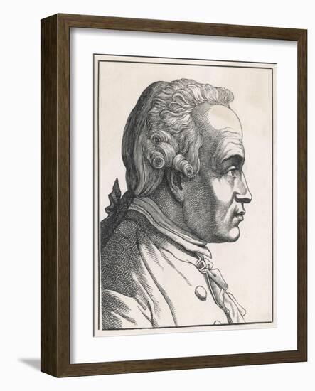 Immanuel Kant German Philosopher-null-Framed Art Print