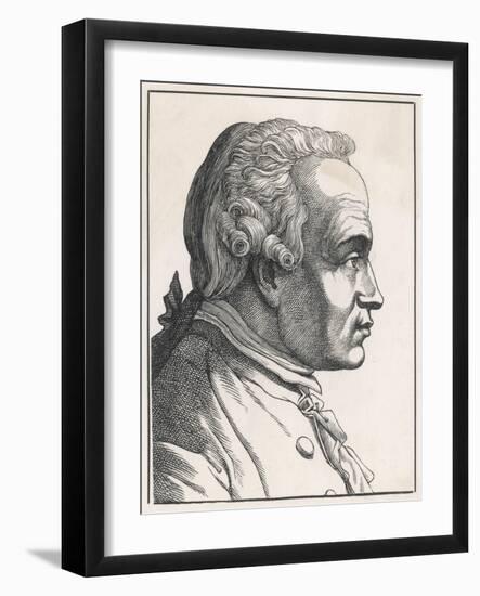 Immanuel Kant German Philosopher-null-Framed Art Print