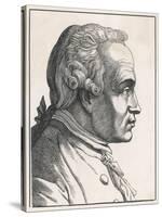 Immanuel Kant German Philosopher-null-Stretched Canvas