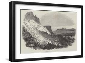 Immense Fall of Cliff, at Dover-Samuel Read-Framed Giclee Print