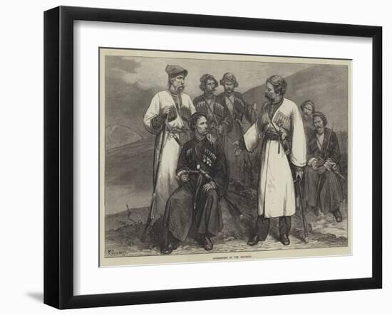 Immeritians of the Caucasus-Felix Regamey-Framed Giclee Print