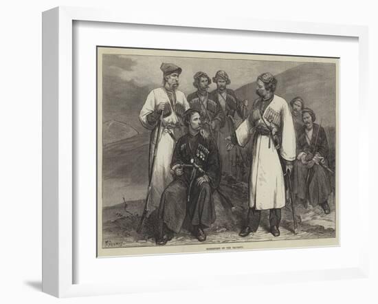 Immeritians of the Caucasus-Felix Regamey-Framed Giclee Print