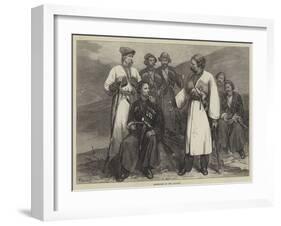 Immeritians of the Caucasus-Felix Regamey-Framed Giclee Print