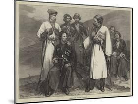 Immeritians of the Caucasus-Felix Regamey-Mounted Giclee Print