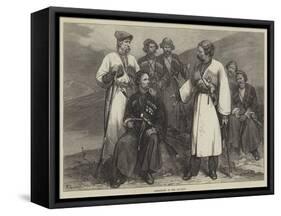 Immeritians of the Caucasus-Felix Regamey-Framed Stretched Canvas