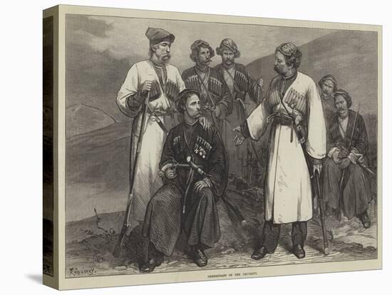 Immeritians of the Caucasus-Felix Regamey-Stretched Canvas