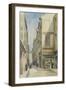 Immeuble de Balzac, rue Visconti, n° 17, à Paris-Léon-Framed Giclee Print