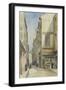 Immeuble de Balzac, rue Visconti, n° 17, à Paris-Léon-Framed Giclee Print