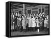 Immigrant Children, Ellis Island, New York, 1908-null-Framed Stretched Canvas