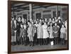 Immigrant Children, Ellis Island, New York, 1908-null-Framed Art Print