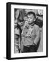 Immigrant Children Wearing Tags, Arriving in Us-Michael Rougier-Framed Photographic Print