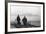 Immigrant Family Looking at New York Skyline-null-Framed Photographic Print