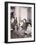 Immigrant Family, Lower East Side, New York City, c.1910-Jacob August Riis-Framed Premium Photographic Print