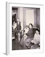 Immigrant Family, Lower East Side, New York City, c.1910-Jacob August Riis-Framed Photographic Print