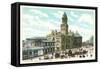 Immigrant Landing, New York City-null-Framed Stretched Canvas