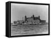 Immigrant Landing Station on Ellis Island Photograph - New York, NY-Lantern Press-Framed Stretched Canvas