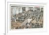 Immigrant Processing, Ellis Island, New York-null-Framed Premium Giclee Print