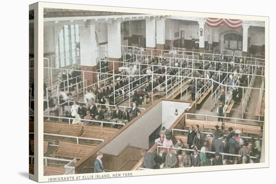 Immigrant Processing, Ellis Island, New York-null-Stretched Canvas