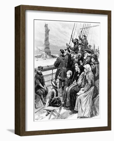 Immigrant Ship-null-Framed Giclee Print