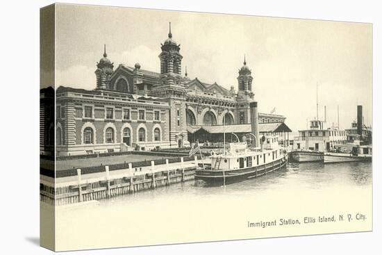 Immigrant Station, Ellis Island, New York City-null-Stretched Canvas