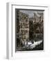 Immigrant Tenements in Donovan Lane near Five-Points, New York City, 1870s-null-Framed Giclee Print