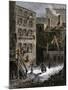 Immigrant Tenements in Donovan Lane near Five-Points, New York City, 1870s-null-Mounted Giclee Print