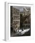 Immigrant Tenements in Donovan Lane near Five-Points, New York City, 1870s-null-Framed Giclee Print